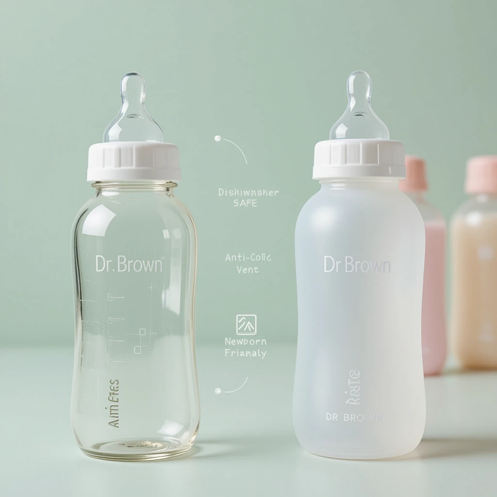 Dr. Brown bottles: glass vs plastic